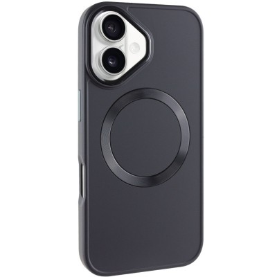 TPU чехол Bonbon Metal Style with MagSafe для Apple iPhone 16 Plus (6.7")