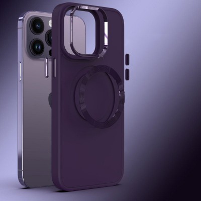 TPU чехол Bonbon Metal Style with MagSafe для Apple iPhone 16 Pro Max (6.9")