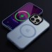 TPU+PC чехол Metal Buttons with MagSafe Colorful для Apple iPhone 16 Pro (6.3")
