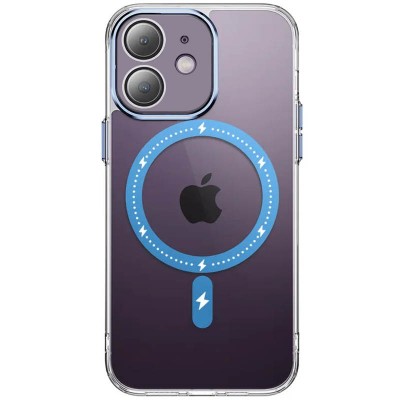 Чехол TPU+PC Colorful with MagSafe для Apple iPhone 12 (6.1")
