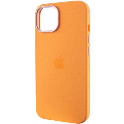 Чехол Silicone Case Metal Buttons (AA) для Apple iPhone 12 Pro / 12 (6.1")