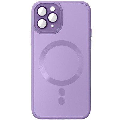 Чехол TPU+Glass Sapphire Midnight with MagSafe для Apple iPhone 14 Pro Max (6.7")