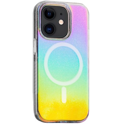 Чехол TPU Galaxy Sparkle (MagFit) для Apple iPhone 11 (6.1")