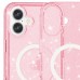 Чехол TPU Galaxy Sparkle (MagFit) для Apple iPhone 16 (6.1")
