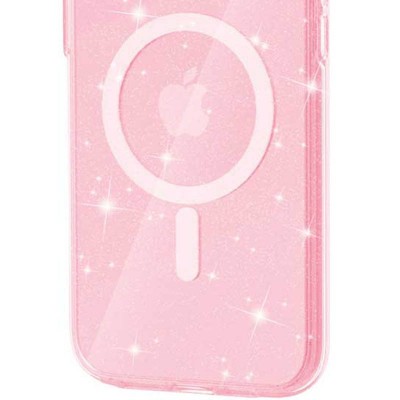 Чехол TPU Galaxy Sparkle (MagFit) для Apple iPhone 16 (6.1")