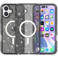 Чехол TPU Galaxy Sparkle (MagFit) для Apple iPhone 16 Plus (6.7")