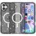 Чехол TPU Galaxy Sparkle (MagFit) для Apple iPhone 16 Plus (6.7")