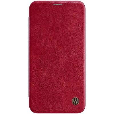 Кожаный чехол-книжка Nillkin Qin Series для Apple iPhone 12 Pro Max (6.7")