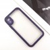 TPU чехол Transparent + Colour 1,5mm для Apple iPhone XR (6.1")