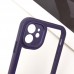TPU чехол Transparent + Colour 1,5mm для Apple iPhone 11 (6.1")