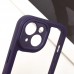 TPU чехол Transparent + Colour 1,5mm для Apple iPhone 13 (6.1")