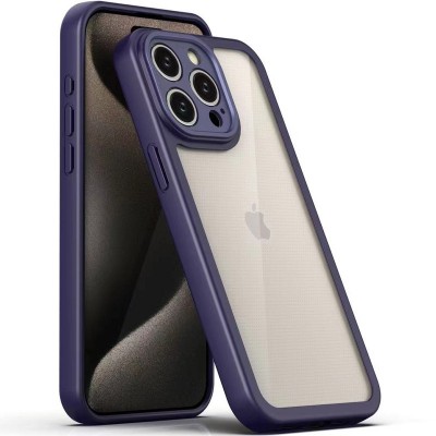 TPU чехол Transparent + Colour 1,5mm для Apple iPhone 15 Pro Max (6.7")