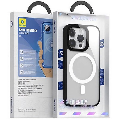 TPU+PC чехол Blueo Skin Friendly Frosted with MagSafe для Apple iPhone 15 Pro Max (6.7")