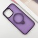 TPU+PC чехол Metal Buttons with MagSafe Colorful HQ Ring для Apple iPhone 15 Pro Max (6.7")