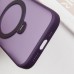 TPU+PC чехол Metal Buttons with MagSafe Colorful HQ Ring для Apple iPhone 15 Pro Max (6.7")