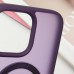 TPU+PC чехол Metal Buttons with MagSafe Colorful HQ Ring для Apple iPhone 15 Pro Max (6.7")