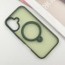 TPU+PC чехол Metal Buttons with MagSafe Colorful HQ Ring для Apple iPhone 16 (6.1")