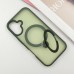 TPU+PC чехол Metal Buttons with MagSafe Colorful HQ Ring для Apple iPhone 16 (6.1")
