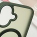 TPU+PC чехол Metal Buttons with MagSafe Colorful HQ Ring для Apple iPhone 16 (6.1")