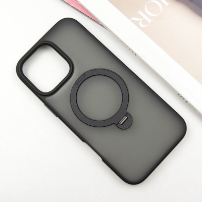 TPU+PC чехол Metal Buttons with MagSafe Colorful HQ Ring для Apple iPhone 16 Pro Max (6.9")