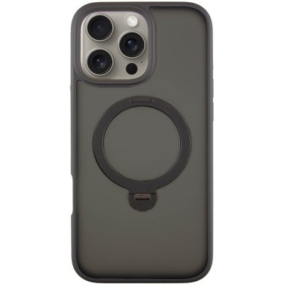 TPU+PC чехол Metal Buttons with MagSafe Colorful HQ Ring для Apple iPhone 16 Pro Max (6.9")