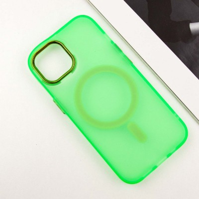 Чехол TPU+PC Lily with MagSafe для Apple iPhone 14 (6.1")