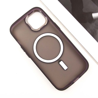 Чехол TPU+PC Lily with MagSafe для Apple iPhone 15 (6.1")