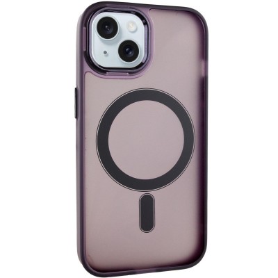 Чехол TPU+PC Lily with MagSafe для Apple iPhone 15 (6.1")