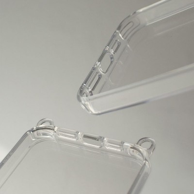 Чехол TPU Transparent with Straps для Apple iPhone 13 Pro (6.1")