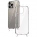 Чехол TPU Transparent with Straps для Apple iPhone 14 Pro Max (6.7")