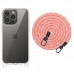 Чехол TPU Transparent with Straps для Apple iPhone 14 Pro Max (6.7")