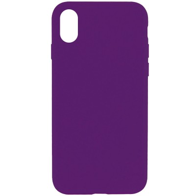 Чехол Silicone Case Full Protective (AA) NO LOGO для Apple iPhone X / XS (5.8")