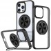 TPU+PC чехол Metal Ring with MagSafe для Apple iPhone 14 Pro Max (6.7")