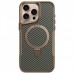 TPU+PC чехол Metal Buttons with MagSafe Carbon Ring для Apple iPhone 15 Pro Max (6.7")