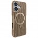 TPU+PC чехол Metal Buttons with MagSafe Carbon Ring для Apple iPhone 16 (6.1")