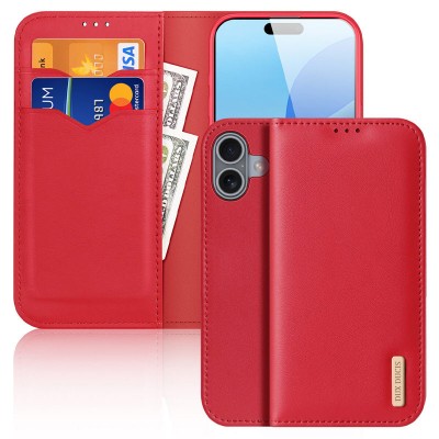 Чехол-книжка Dux Ducis Hivo для Apple iPhone 16 (6.1")