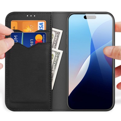 Чехол-книжка Dux Ducis Hivo для Apple iPhone 16 Pro (6.3")