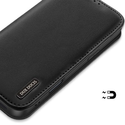 Чехол-книжка Dux Ducis Hivo для Apple iPhone 16 Pro (6.3")