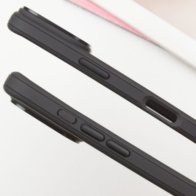 Чехол TPU+PC Carbon with MagSafe для Apple iPhone 16 (6.1")