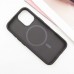 Чехол TPU+PC Carbon with MagSafe для Apple iPhone 16 (6.1")