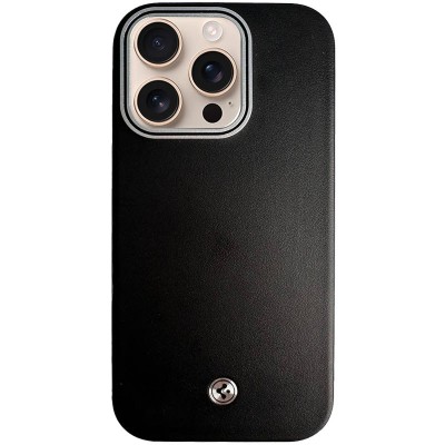 Чехол SGP PC+Leather with MagSafe для Apple iPhone 16 (6.1")