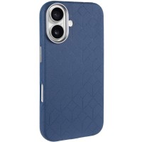 Кожаный чехол Carved with MagSafe для Apple iPhone 16 (6.1")