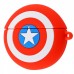 Силиконовый футляр Marvel & DC series для наушников AirPods 1/2 + кольцо