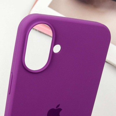 Чехол Silicone Case Full Protective (AA) для Apple iPhone 16 Plus (6.7")