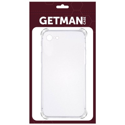 TPU чехол GETMAN Ease logo усиленные углы для Apple iPhone 7 / 8 / SE (2020) (4.7")