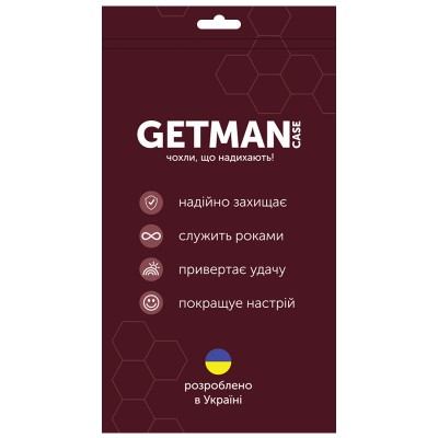 TPU чехол GETMAN Ease logo усиленные углы для Apple iPhone XS Max (6.5")