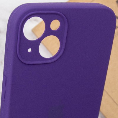 Чехол Silicone Case Full Camera Protective (AA) для Apple iPhone 14 (6.1")