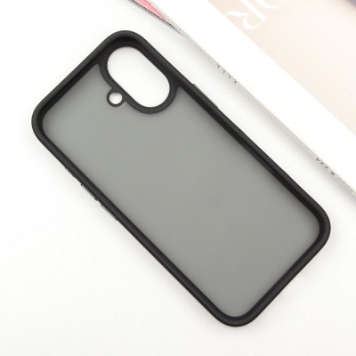 TPU+PC чехол Metal Buttons для Apple iPhone 16 (6.1")