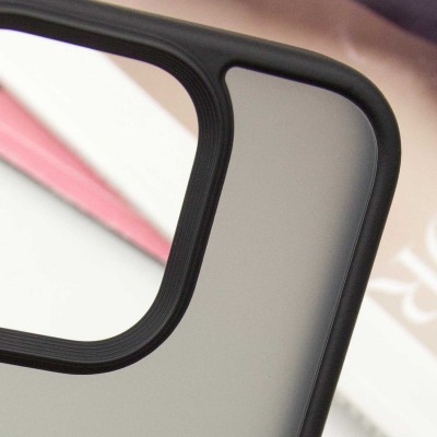 TPU+PC чехол Metal Buttons для Apple iPhone 16 Pro (6.3")