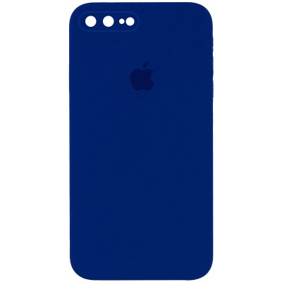 Чехол Silicone Case Square Full Camera Protective (AA) для Apple iPhone 7 plus / 8 plus (5.5")